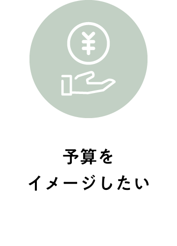 予算をイメージしたい