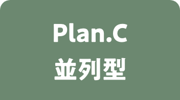 プランC 並列型キッチン 選択中